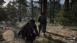 Red Dead Redemption 2 I Fighting with Bandit