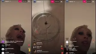 Doja Cat having a breakdown over a Spider 😭 Instagram Live (Dec 28, 2022)