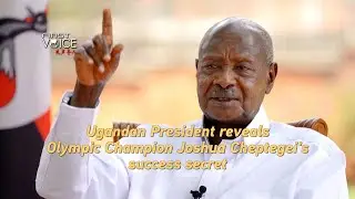 Ugandan president reveals secret behind Olympic champion Joshua Cheptegeis success