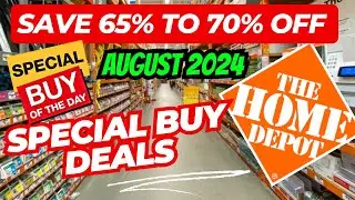 Home Depot August Special Buy Deals - Save 65% to 70% on Great Tool Deals