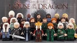 LEGO House of the Dragon Seasons 1-2 | How To Build All Main Characters