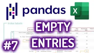 Python Pandas Tutorial #7 for Beginners - Empty Entries in Excel