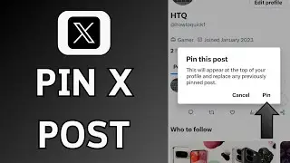 How To Pin a Post On X (Twitter)