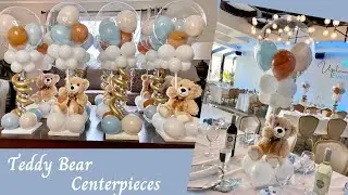 Diy Teddy Bear Balloon Centerpieces