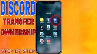 ✅ How To Transfer Ownership of Discord Server on Mobile 🔴