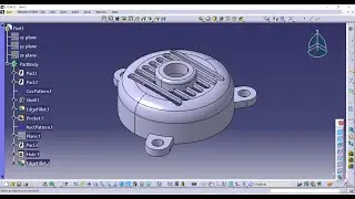 #CATIA V5 #TUTORIAL | CATIA V5 Tutorial | CATIA Part Design Exercise | PART DESIGN |