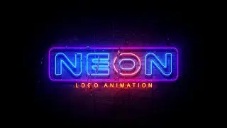 Neon Logo Animation in After Effects 