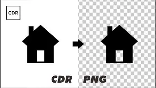 How to Convert Cdr to Png Transparency