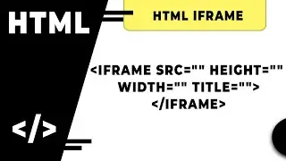 HTML- How To Display Other Document in Web Page Using Iframe | Iframe Tag in HTML By 