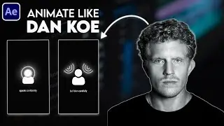 Animate Like Dan Koe | After Effects Tutorial (Free Project File)