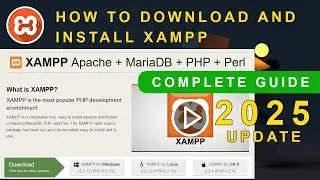 How to download and install Xampp latest version on Windows 10/11 | Complete Guide | 2025 Update