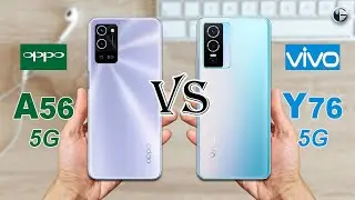 OPPO A56 5G vs VIVO Y76 5G || Full Specs Comparison