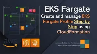 EKS Fargate step by step with AWS CloudFormation