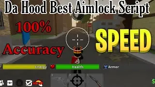 Da hood Best AimLock and Speed Script | 100% Accuracy AimLock | Supports all roblox executor mobile