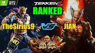 THESIRIUS9 (KING) VS JIAN (HEIHACHI) TEKKEN 8 RANKED GAMEPLAY - RANKED GAMES - 2024