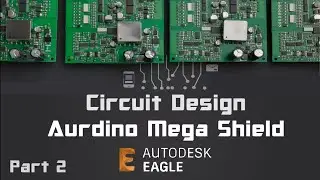 Installation of Eagle Software and how to design Arduino Mega shield in Eagle Software Part - 2