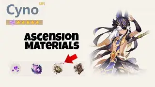 Cyno Ascension Materials & Talent Materials | Genshin Impact | 3.1