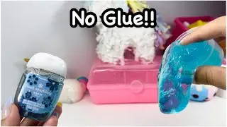 Hand Sanitizer Slime!? 🫧🧼 How To Make No Glue Hand Sanitizer Slime!!