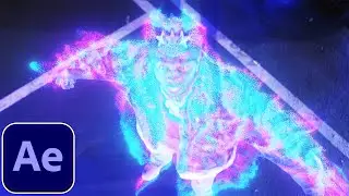 Make This TRIPPY PARTICLE EFFECT In After Effects (NO PLUGINS)
