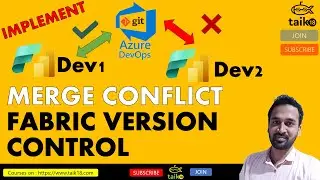 How to solve Fabric and Power BI Azure DevOps GIT Merge Conflict