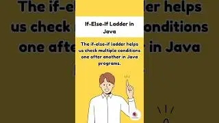 Understanding the If-Else-If Ladder in Java #java #ifelse