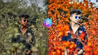 Picsart Editing Background Colour Change || Picsart Moody Orange Editing