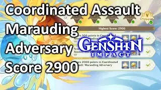 Coordinated Assault Marauding Adversary Score 2900 Genshin