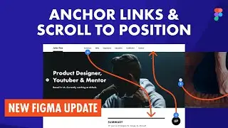 Prototyping Anchor Link / Scroll To Position — 📎 With Practice File