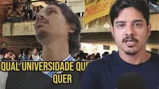 Aluno se revolta com farra de esquerda na universidade