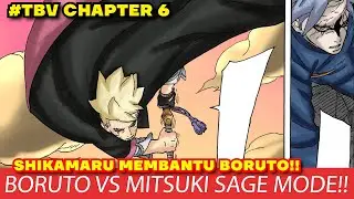 [BORUTO CHAPTER 6] - RENCANA SHIKAMARU UNTUK MENOLONG BORUTO! BORUTO VS MITSUKI PART #1