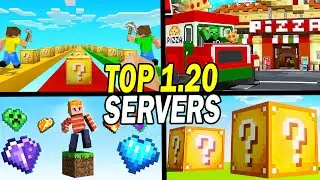 Top 10 BEST Minecraft Servers to Play 2024 (1.21)