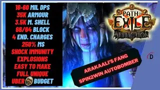 FULL BUILD GUIDE - ARAKAALI'S FANG OCCULTIST UBER VERSION - Path of Exile 3.24 Settlers of Kalguur