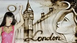 Sand Show about London - Performed in London | Kseniya Simonova