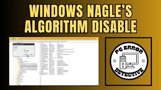 How to Disable Nagle’s Algorithm On Windows