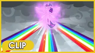 Las Mane 6, Spike, los 6 Estudiantes y los Pilares derrotan a los Villanos - MLP: FiM [Esp. Latino]