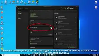 How to disable the GeForce Experience Share in-game overlay