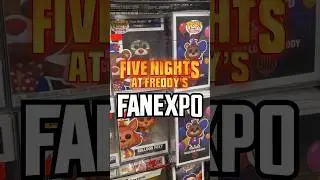 FNAF MERCH HUNT (at Fan Expo!) #fivenightsatfreddys #fnaf #shorts