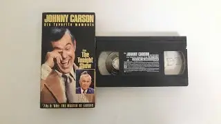 Opening and Closing To Johnny Carson The Master Of Laughs 1994 VHS 60fps