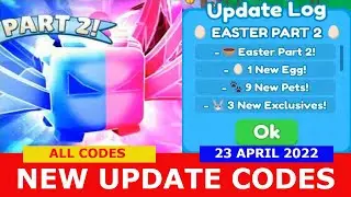 NEW UPDATE CODES [🥚PART 2!] ALL CODES! Rebirth Champions X ROBLOX   | April 23, 2022