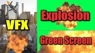 Green Screen Explosion || VFX || Green Screen Effects