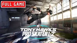 Tony Hawks Pro Skater 1+2: 100% FULL GAME - All Goals, Medals, Stats and Collectibles!