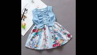 Beautiful baby girl frock design collection #frockdesign #babyfrock #babyfashion #fashion
