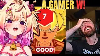 An Anime Game That Is Actually Good?! | Rosiebellmoo Reacts to Asmongold