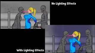 Lighting Effect Comparison | Samus Animation