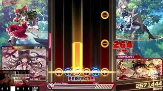 (Bad Apple!!) Hard 15 | Touhou Danmaku Kagura Phantasia Lost | Handcam