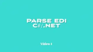 How to Parse and EDI file with .NET and C#