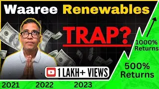 60000% Returns in 5 years - What's UP with Waaree Renewable Tech Stock? | Rahul Jain Analysis