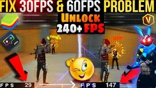 Fix Low 30 FPS & 60 FPS Problems and Get 240 FPS In Free Fire PC | FPS Drop BLUESTACKS & MSI 5