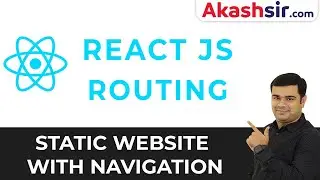 React Website Development - Routing & Html Theme