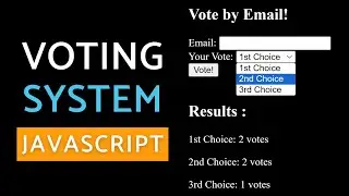 Create a Simple JavaScript Voting System